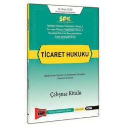 Yargı Yayınları SPK Ticaret Hukuku Çalışma Kitabı