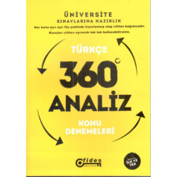Fides Yayınları YGS Türkçe 360 Derece Analiz Konu Denemeleri