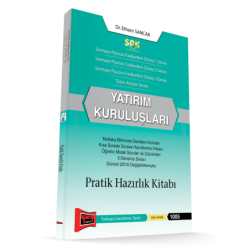 Yargı Yayınları SPK Yatırım Kuruluşları Pratik Hazırlık Kitabı