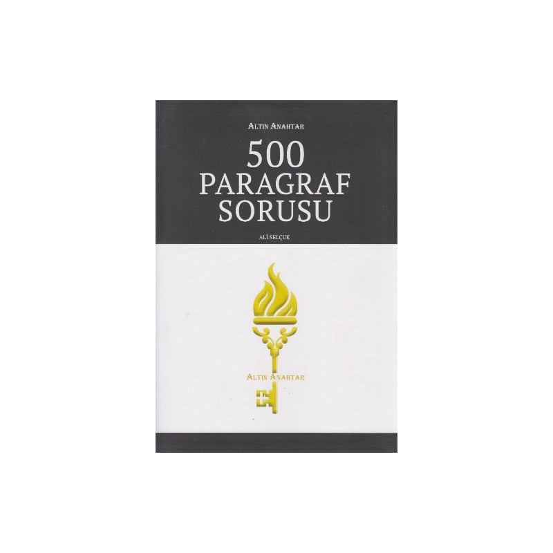 Altın Anahtar Yayınları 500 Paragraf Sorusu