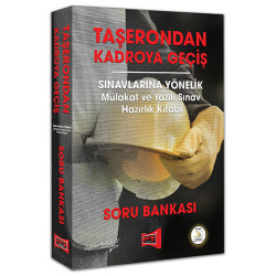 Yargı Yayınları Taşerondan Kadroya Geçiş Sınavlarına Yönelik Mülakat ve Yazılı Sınav Hazırlık Kitabı Soru Bankası