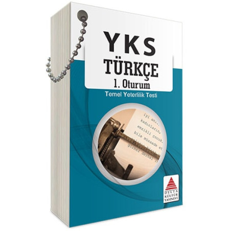 Delta Kültür Yayınları TYT Türkçe Kartları