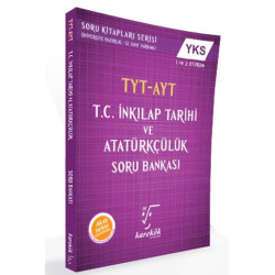 Karekök Yayınları TYT AYT T.C. İnkilap Tarihi ve Atatürkçülük Soru Bankası
