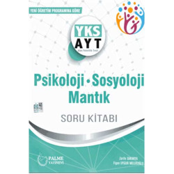 Palme Yayınları AYT Psikoloji Sosyoloji Mantık Soru Kitabı