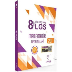 Karekök Yayınları 8. Sınıf LGS Matematik Denemeleri