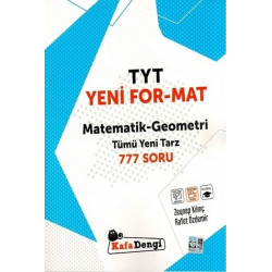 Kafa Dengi Yayınları TYT Matematik Geometri Yeni Format Soru Bankası