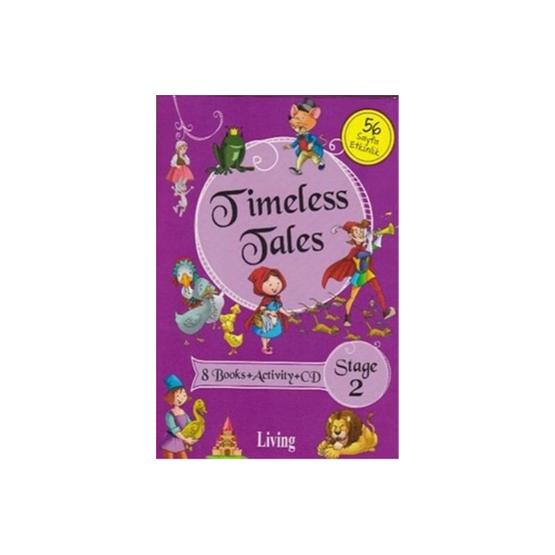 Living English Dictionary Timeless Tales 8 Books Activity CD Stage 2
