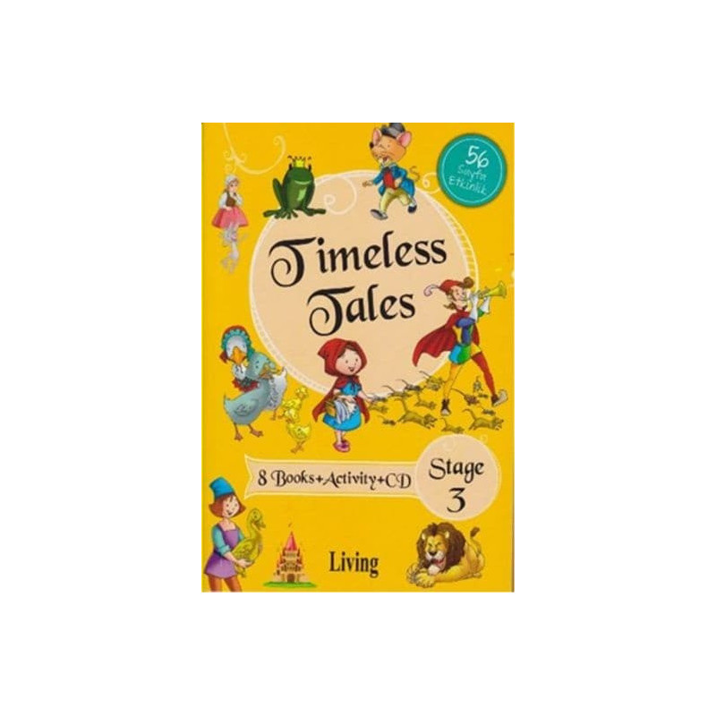 Living English Dictionary Timeless Tales 8 Books Activity CD Stage 3