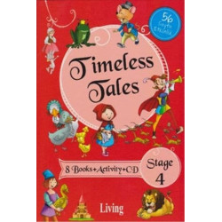 Living English Dictionary Timeless Tales 8 Books Activity CD Stage 4