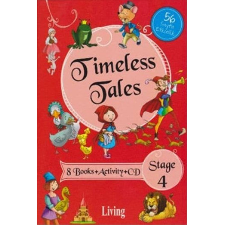 Living English Dictionary Timeless Tales 8 Books Activity CD Stage 4