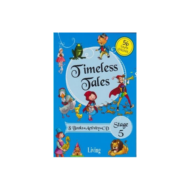 Living English Dictionary Timeless Tales 8 Books Activity CD Stage 5