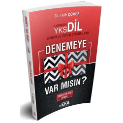 Benim Hocam Yayınları YKSDİL 5 Deneme Sınavı ve Video Çözümleri Efa Serisi