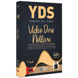 Yargı Yayınları YDS Video Ders Notları