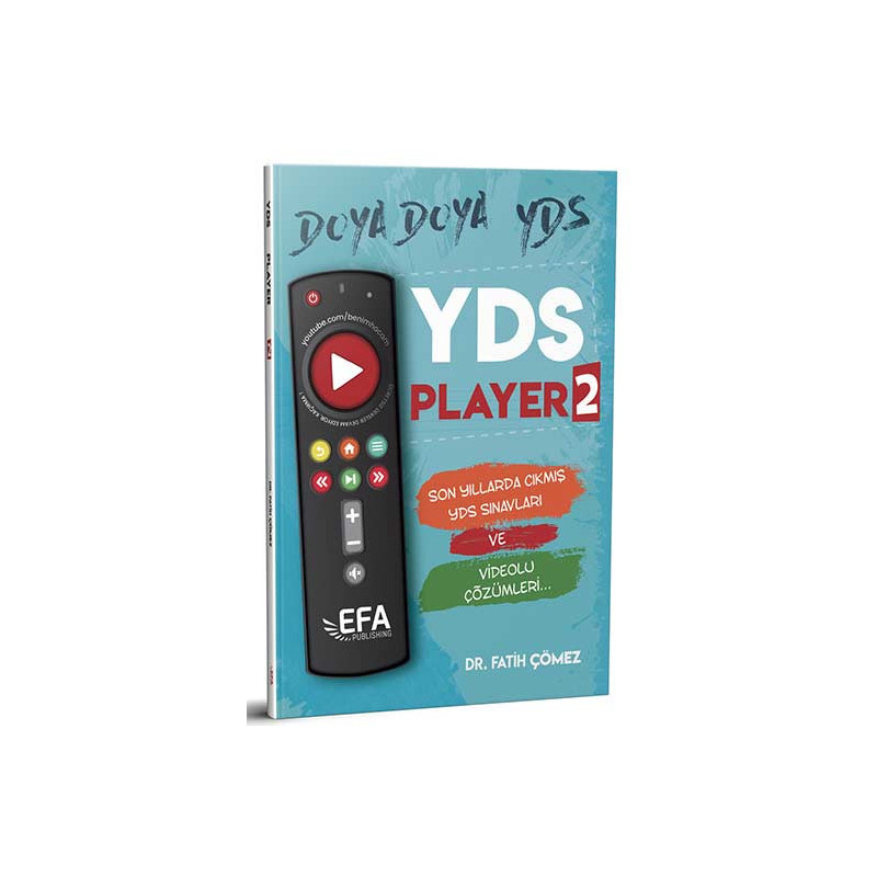 Benim Hocam Yayınları YDS Player 2 Son Yıllarda Çıkmış YDS Sınavları ve Çözümleri EFA Serisi