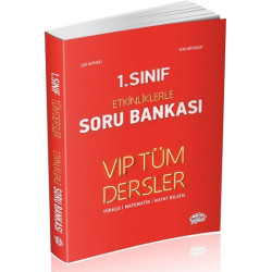 Editör Yayınları 1. Sınıf VIP Tüm Dersler Etkinliklerle Soru Bankası
